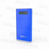Factory directly 8000mah power bank with Large Moving OLED Screen