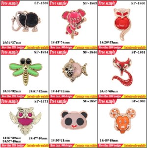 Unique Animal Design Slippers Parts Shoes Decorative Buckle Accessories Cute Design Wom...