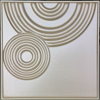 Home Decoration Leather Wall Covering 3D Soft Panel