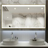 LAM029 Custom Framed Lighted Mirrors For Bathrooms