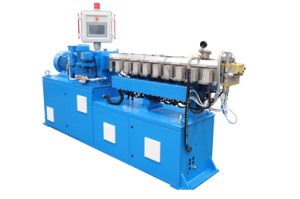 1twin screw extruderPlastic Extruder & Pelletizer For Masterbatch