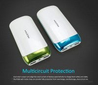 10000mAh Dual USB Power Bank Charger with Torch For iPhone 6