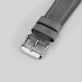 GREY LEATHER WATCH STRAP MANUFACTURER