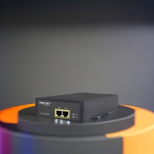 Injecteur de puissance Gigabit 95W alimenté par PoE++ avec une large température