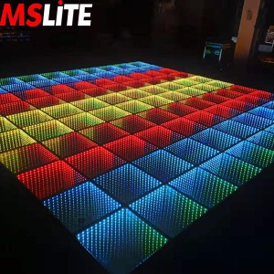 Stage Effect Wedding Party Entertainment 3D Mirror Dance Floor