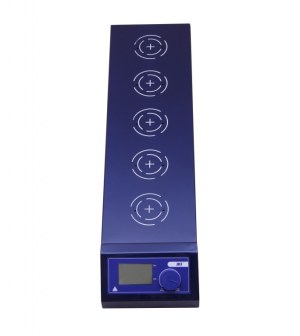 Agitateur magnétique multi-positions numérique avec plaque chauffante