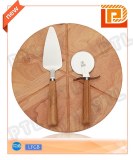 3-piece cheese set(spatula & knife &cutting board