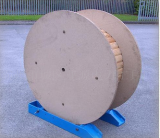 Cable Laying Drum Roller Fiber Optic Used for power cables