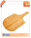 Broad wooden chopping board with handle