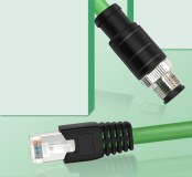 Asenbo Profinet Cable M12 Famale to RJ45 Male D Code Wire