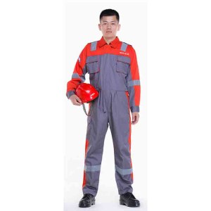 Flame retardant coveralls for workmen