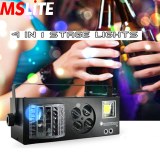 DJ Party Disco Lights with Remote, 4 in 1 Multi-Effects Pattern Projector Lamp Compatible