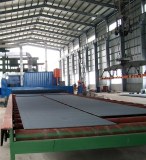 Section Steel Shot Peening Surface Cleaning Machine