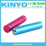 Date banque de puissance du cylindre modèle attrayant de 2600mAh pour iPhone