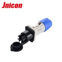 Powercon plug connector