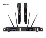 Microphone sans fil professionnel UHF BX-P203