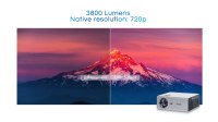 PRO-LIVE T400 | 3800 LUMENS HD POWERPOINT PRESENTATION PROJECTOR WITH MULTIPLE POR...