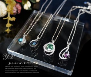 Acrylique Présentoir collier