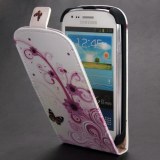 Samsung Galaxy S3 Mini Flipcase kaufen Schmetterling Schutzhülle