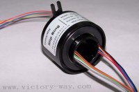 Mini through holes slip ring with 20mm through-bore in the center