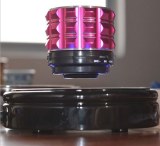 2015 New design Magnetic Maglev Levitation Floating Rotating Bluetooth Shower Speaker