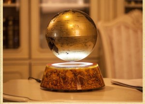 Decor Ceative ornaments gift Dragon playing with pearl Magnetic Maglev floating Rotatin...