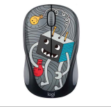 Souris ambidextre sans fil Optique Logitech M238 RF 1000DPI 910-005049