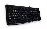 Logitech Clavier allemand QWERTZ K120 USB Noir 920-002489
