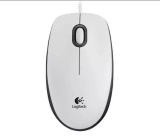 Souris ambidextre Logitech M100 USB Optique 1000DPI 910-005004 (Blanc)
