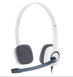 Logitech Casque stéréo H150 Coconut avec micro 981-000350