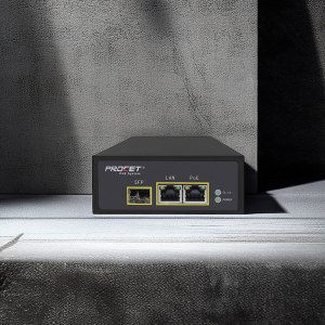 Injecteur PROCET SFP PoE utilisé pour les kiosques à écran tactile avec protection cont...