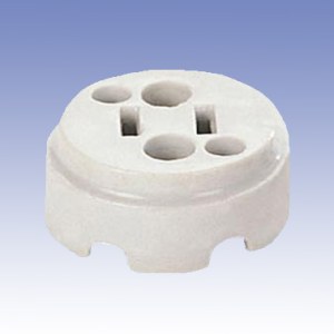 Universal ceramic electric light socket