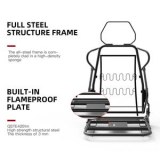 VICTORAGE Echo VE Series PU Leather Office Chair Home Seat(Black Diamond)