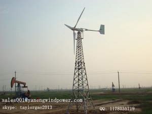 10kw wind turbine, electric generating windmill for house, farm, water pumping