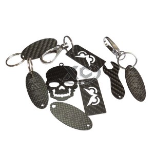 Customized Carbon Fiber Gift Product Carbon Fiber Key Chain