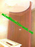 Hang drapery curtain for ceiling and partition