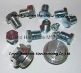 Hydraulic fitting hollow hex plug, hydraulic hex head pipe plug, threaded hex head pipe plug, soc...