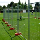 Removeable construction galvanized temporary fence