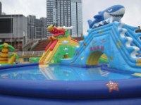 Outdoor Inflatable Water Games For Water Sport Inflatable Entertainment Centre