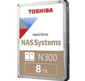 Toshiba 8 TB HDD 8,9cm (3.5') N300 High Reli. 128MB RETAIL - HDWG180XZSTA