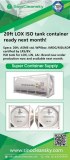 20ft LOX ISO tank containers