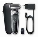 BRAUN Rasoir Series 7 70-S1000s à technologie Wet & Dry avec étui de voyage (Argent) .