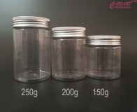 Wide mouth jar, cream jar with screw lids