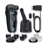BRAUN Rasoir 6 60-N7650cc à technologie Wet & Dry et 2 accessoires