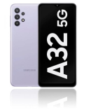 Samsung Galaxy A32 5G Dual SIM 64GB, Awesome Violet, A326F - SM-A326BLVUEUB