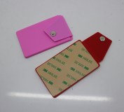 Silicone credit pocket