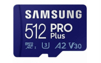 Samsung Carte mémoire EFLASH SDXC 512GB PRO Plus Class 10 - MB-MD512KA/EU