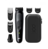 BRAUN Tondeuse tout-en-un MGK5, Design Edition, tondeuse 6-en-1 (Noir)