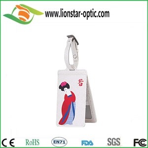 New fashion luggage tag ,PVC/real leather/PU luggage tag