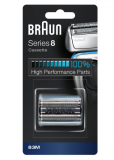 BRAUN Tête de rechange Series 8 Cassette 83M (Argent)